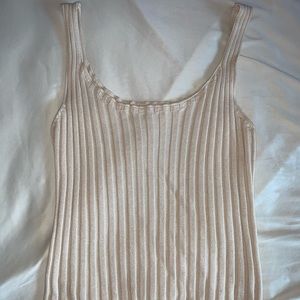 Nude tank top